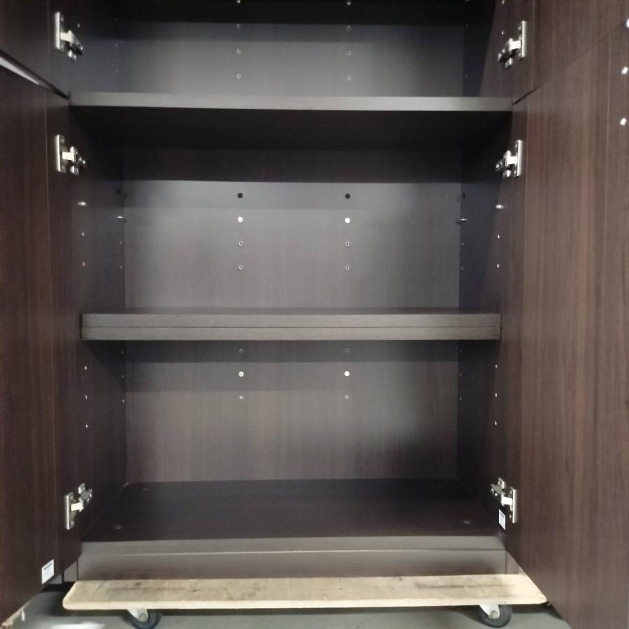 中古 KOKUYO H1800 木製ワードローブ 鍵付き MGH-TS35 2019年製　龍ヶ崎倉庫 中古オフィス家具 H1800 木製ワードローブ 龍ヶ崎倉庫