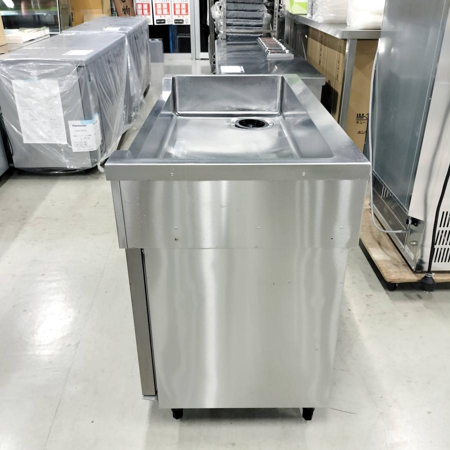 舟形シンク付きコールドテーブル 大和冷機 4461CDSF 中古 : 業務 舟形シンク付きコールドテーブル 大和冷機 4461CDSF 中古 : 業務