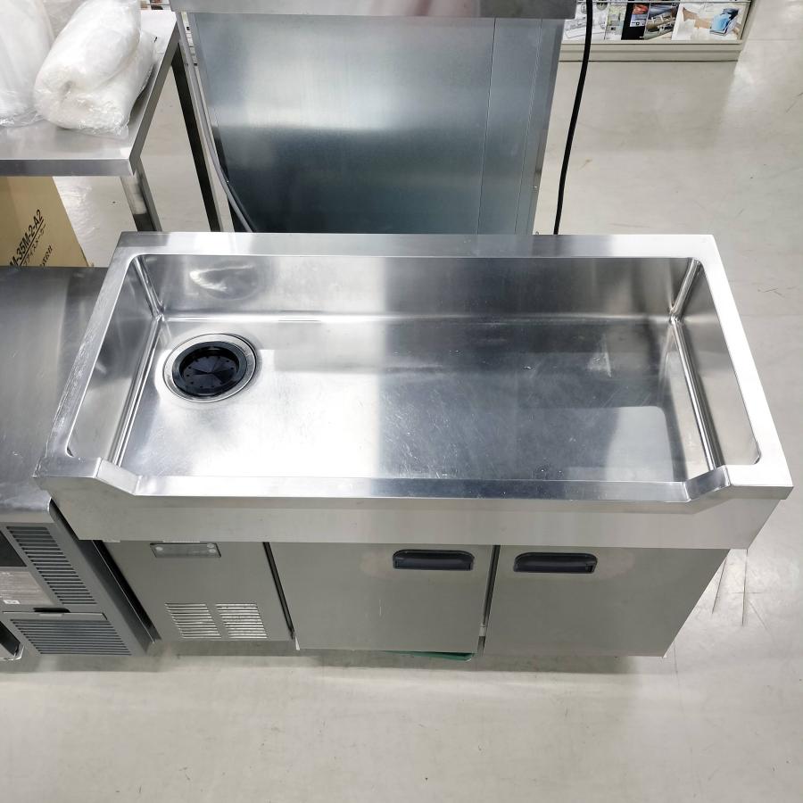 舟形シンク付きコールドテーブル 大和冷機 4461CDSF 中古 : 業務 舟形シンク付きコールドテーブル 大和冷機 4461CDSF 中古 : 業務