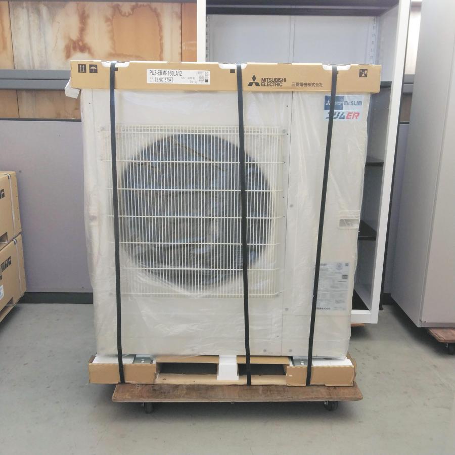 【ヤ取終了9/20】≪yt655ジ≫ 未使用 MITSUBISHI/三菱電機 業務用エアコン 天井用 PL-ERP112HA PUZ-ERMP112LA12 PLP-P160HWH PAR-44MA 現状品 50429-04 三菱（MITSUBISHI） エアコン（天カセ型）6馬力 PLZ-ERMP160H2 内機 PL