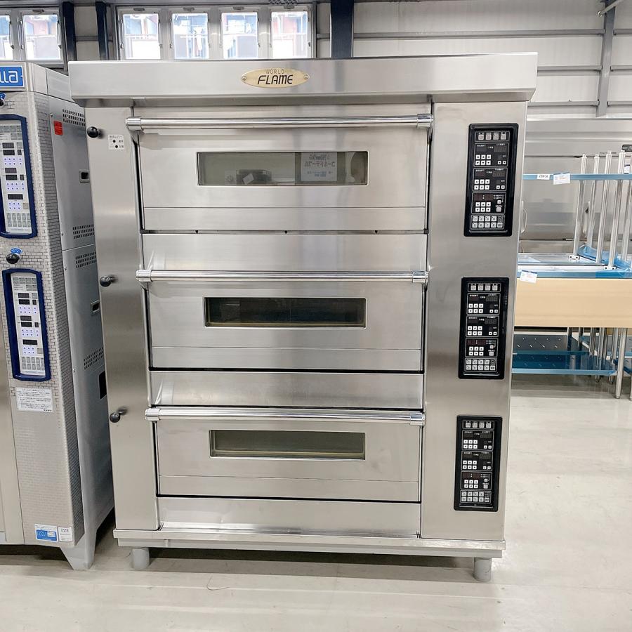 山口)下松市より ワールド精機 ホイロ付デッキオーブン ベーカリーオーブン 電気式 JE-22T-FF-NH 三相200V 2012年製 BIZHD35H 楽天市場】【送料無料】電熱オーブン JE-22T-PP ワールド精機 2015年