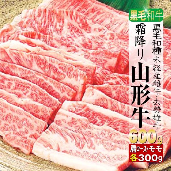 肉 牛肉 牛モモ 牛肩ロース ギフト 600g 焼き肉 山形牛 Yama 100 Momo 讃岐ナカヤ商会 通販 Yahoo ショッピング
