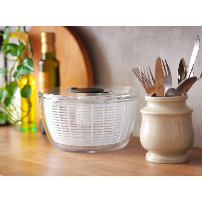OXO（オクソー） クリアサラダスピナー （小） 1〜3人サイズ クリア