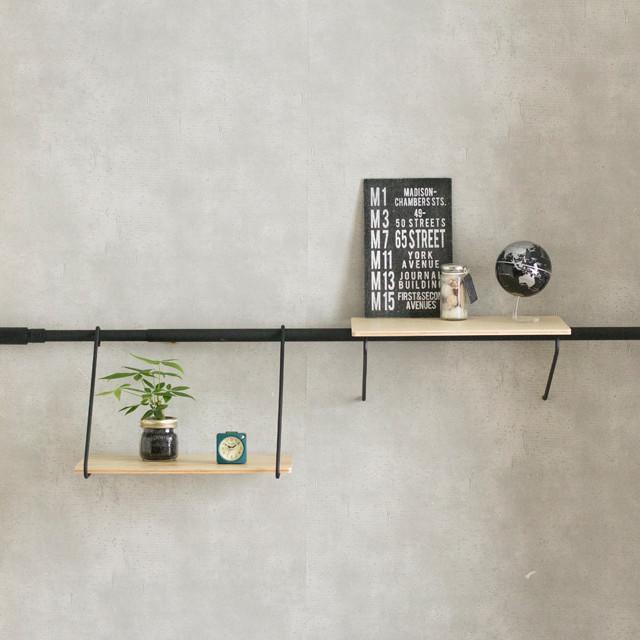 DRAW A LINE ドローアライン シェルフA 横専用棚 ブラック ホワイト
