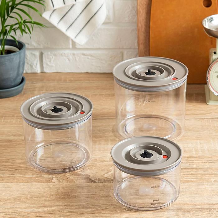 BRUNO crassy+ ブルーノ 真空マルチブレンダー用 保存容器 S