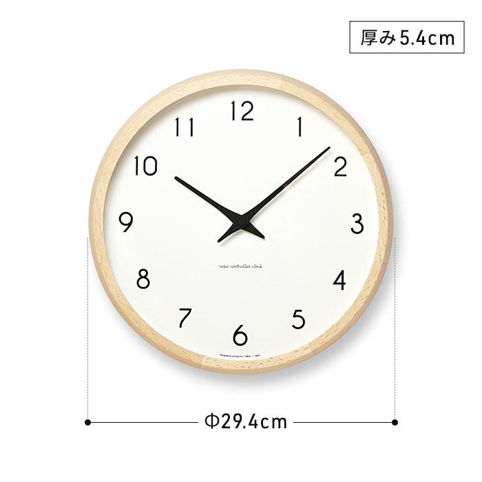 Lemnos（レムノス） 電波時計 壁掛け カンパーニュ Campagne PC10-24W