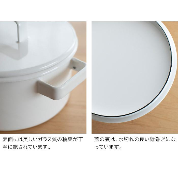富士ホーロー 365methods キャセロール 20cm 直火 IH対応 調理器具