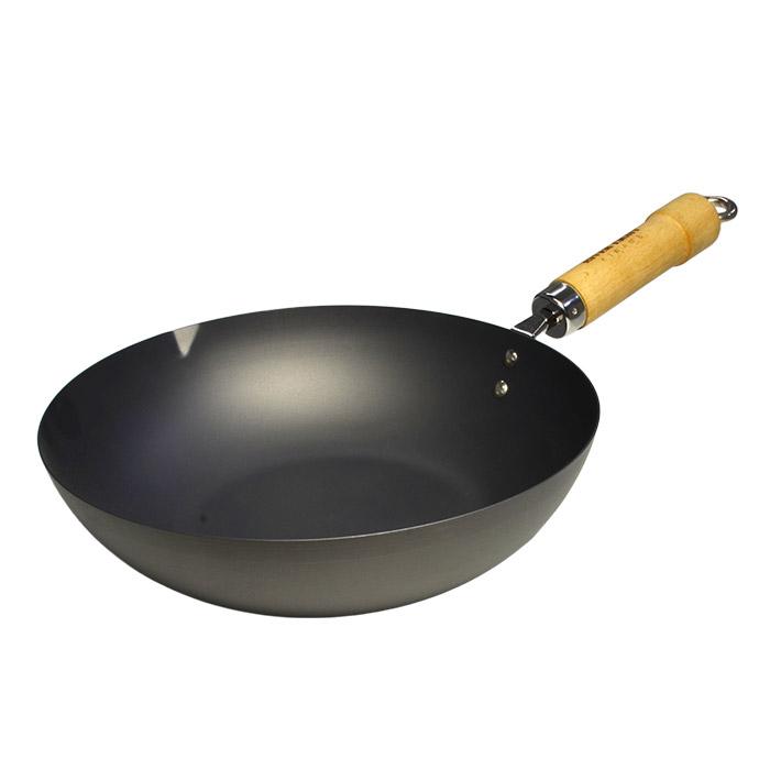 未使用品　 LIGHT 極シリーズ 鉄フライパン28cm 極JAPAN フライパン 鉄 リバーライト 極 JAPAN 炒め鍋 28cm〜30cm 右口