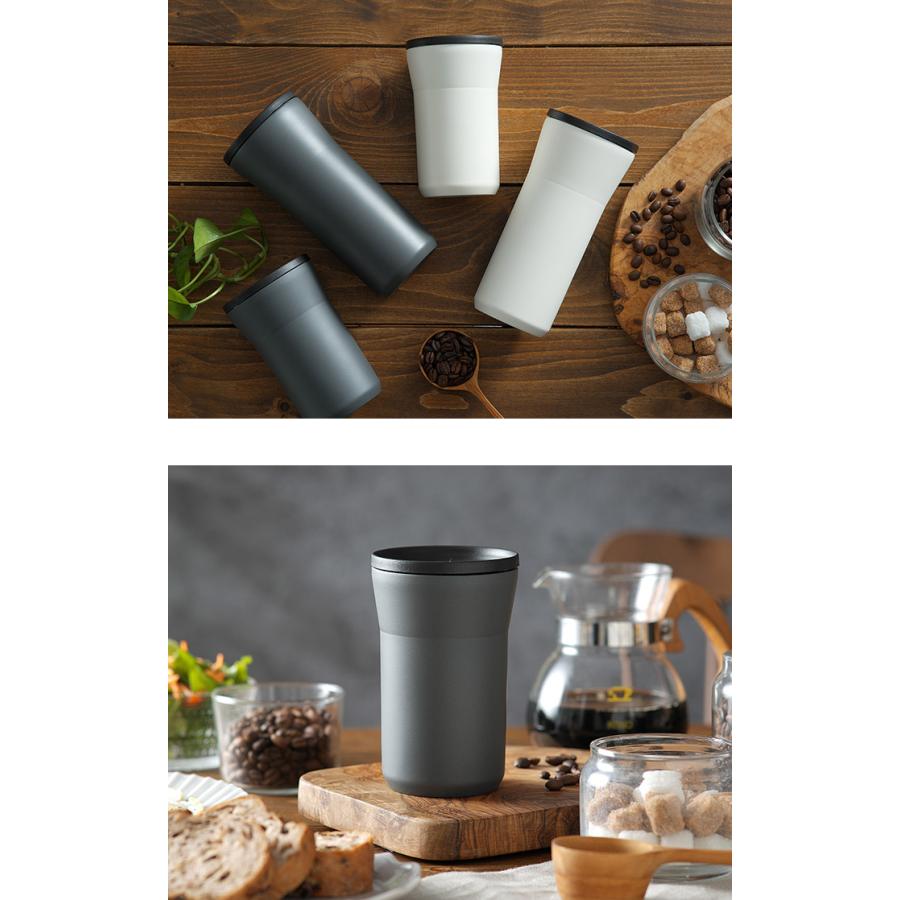 KYOCERA（京セラ） CERAMUG タンブラー 蓋付き 350ml セラミック マイ