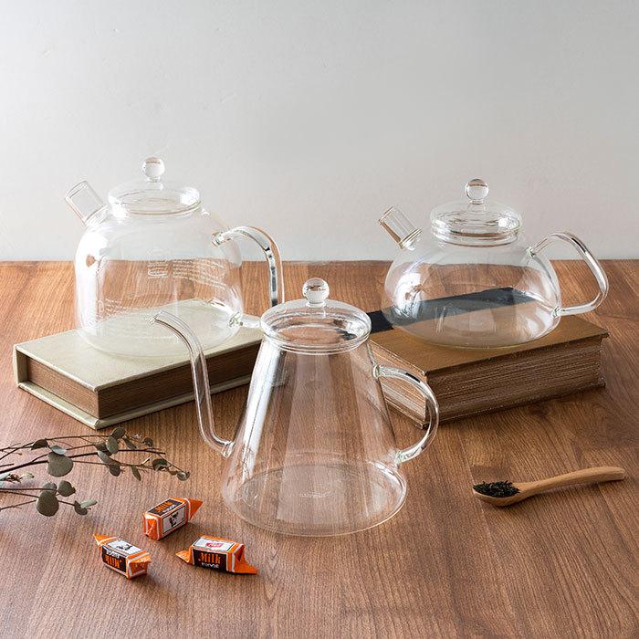 ガラス ケトル ノヴァ 1.2L Trendglas-Jena トレンドグラスイエナ Nova 1.2 ガラスケトル ノヴァ 1.2L 直火 耐熱ガラスの画像