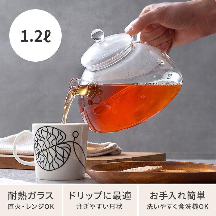 ガラス ケトル ノヴァ 1.2L Trendglas-Jena トレンドグラスイエナ Nova 1.2 ガラスケトル ノヴァ 1.2L 直火 耐熱ガラスの画像