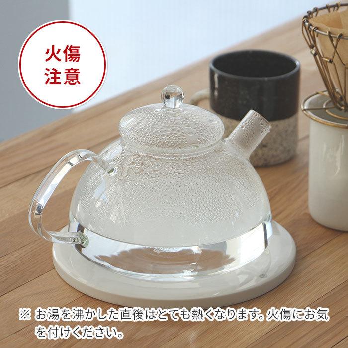 ガラス ケトル ノヴァ 1.2L Trendglas-Jena トレンドグラスイエナ Nova 1.2 ガラスケトル ノヴァ 1.2L 直火 耐熱ガラスの画像