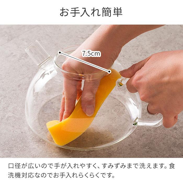 ガラス ケトル ノヴァ 1.2L Trendglas-Jena トレンドグラスイエナ Nova 1.2 ガラスケトル ノヴァ 1.2L 直火 耐熱ガラスの画像