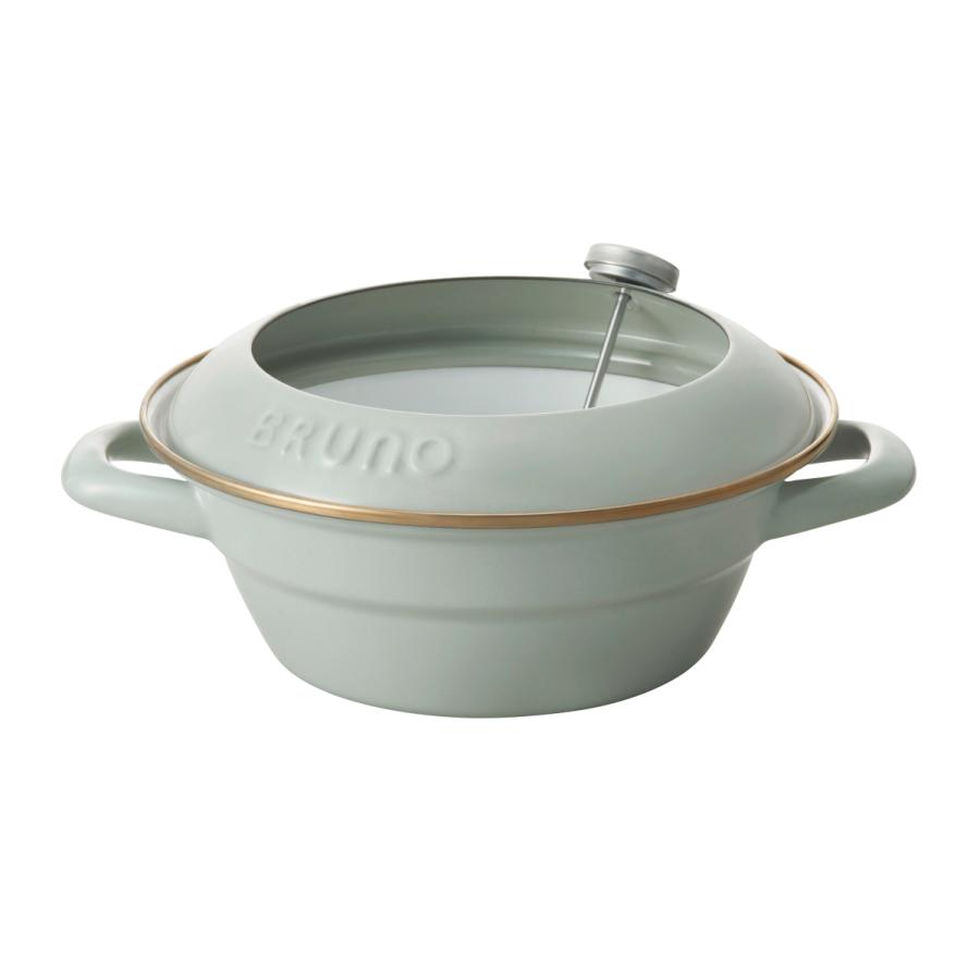 BRUNO（ブルーノ） ホーロー天ぷら鍋 20cm 揚げ物鍋 てんぷら鍋 天ぷら