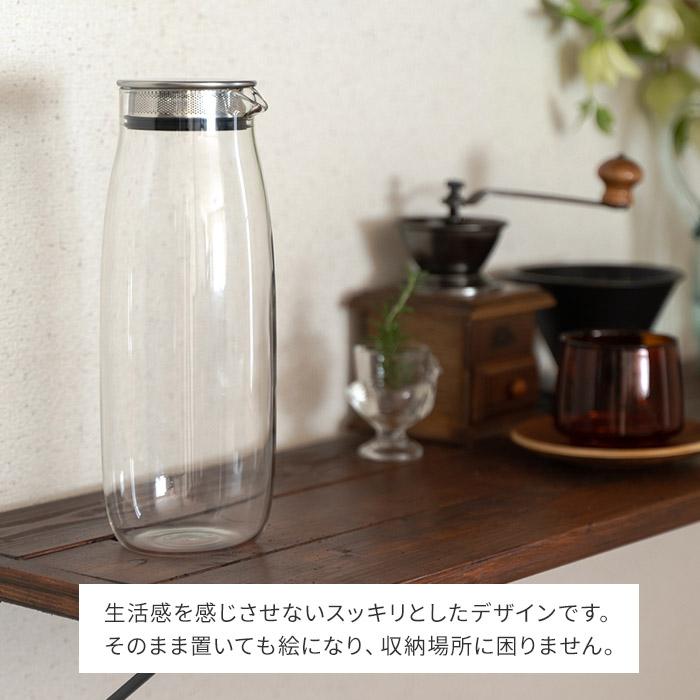 KINTO キントー UNITEA コールドブリューカラフェ 1.1L 蓋付き 水差し 水出し コーヒー お茶 耐熱ガラス 食洗機対応｜e-goods｜11