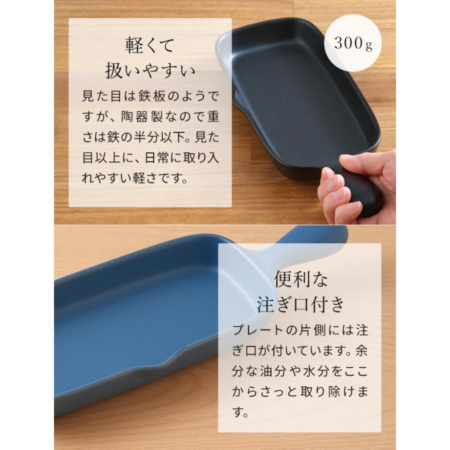 レンジ用 プレート おかず＆鉄板焼風プレート 2枚組　⑥ 楽天市場】お皿 食器 TAMAKI ヒナタ プレート Lサイズ 23cm｜くすみ