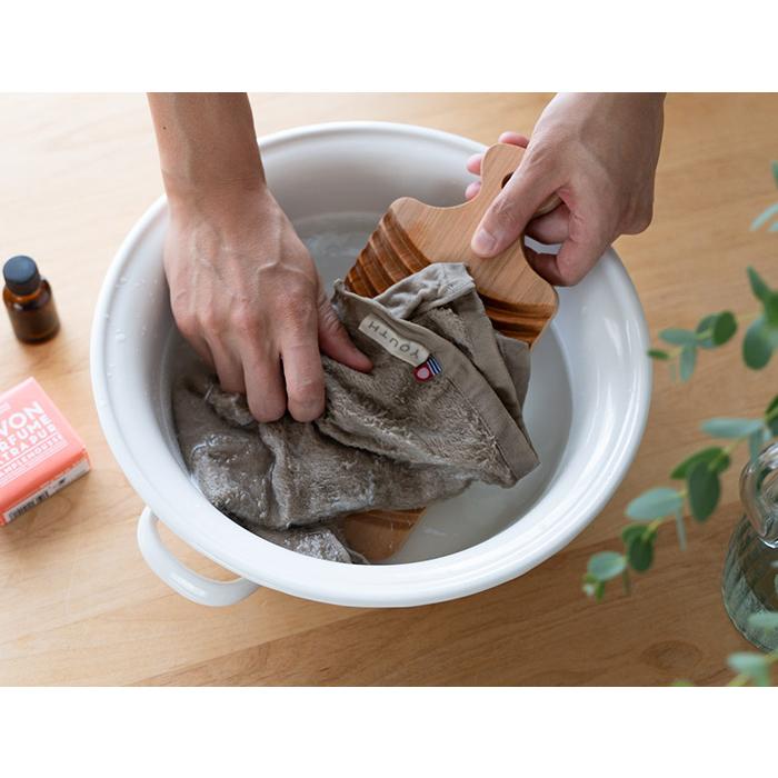 野田琺瑯（noda horo） 小たらい 琺瑯 ホーロー ハンドル付き バケツ