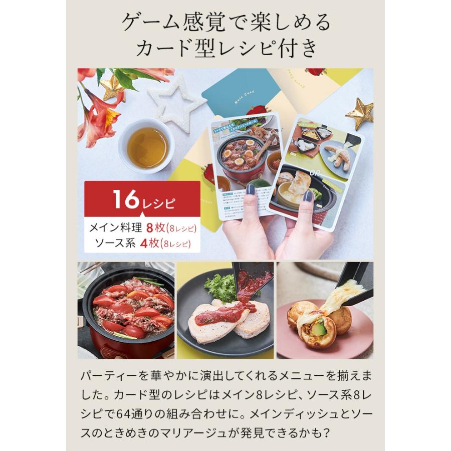 recolte（レコルト） パーティークッカー RRF-3(R) 卓上 ホット