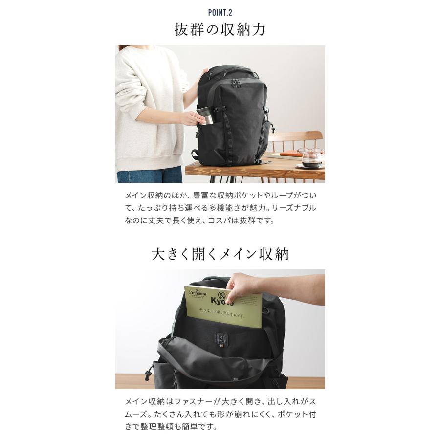 MILESTO LIKID ミレスト リキッド サイドバックルバックパック L MILESTO LIKID ミレスト リキッド サイドバックルバックパック L