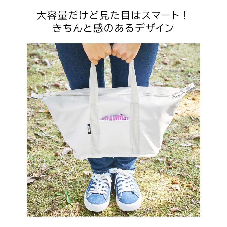 tower スーパー・コンビニ弁当がそのまま入る洗えるお弁当バッグ
