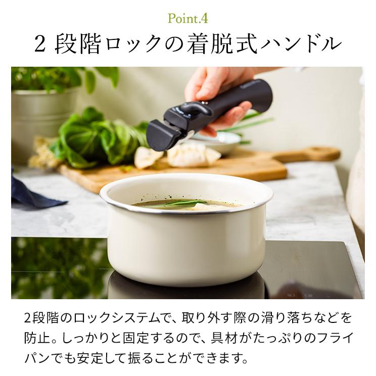 GREEN PAN（グリーンパン） クリックシェフ ソースパン 16cm 単品