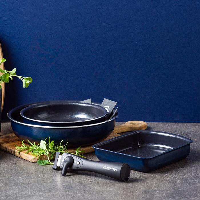 GREEN PAN（グリーンパン） クリックシェフ ソースパン 20cm 単品