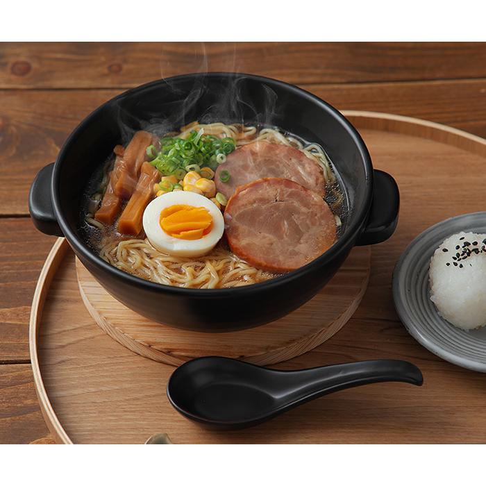 かもしか道具店 直火のラーメン鍋+れんげセット ラーメン鉢 直火 コ