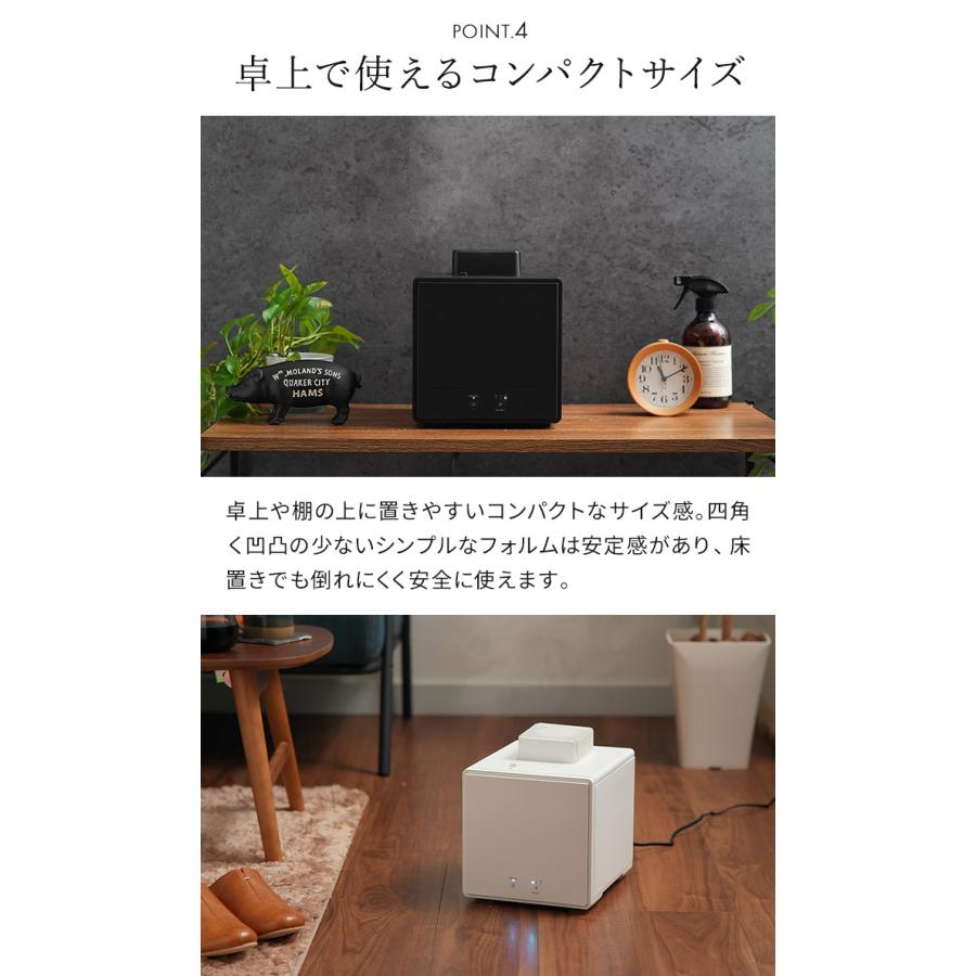 DOSHISHA（ドウシシャ） お手入れカンタンスチーム式加湿器 1.6L KSA