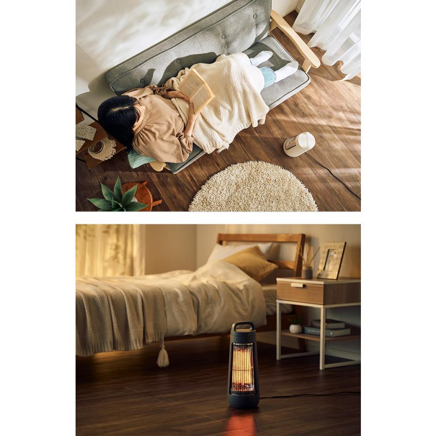 QUADS クワッズ 首振り機能付きカーボンヒーター CONE QS42 電気