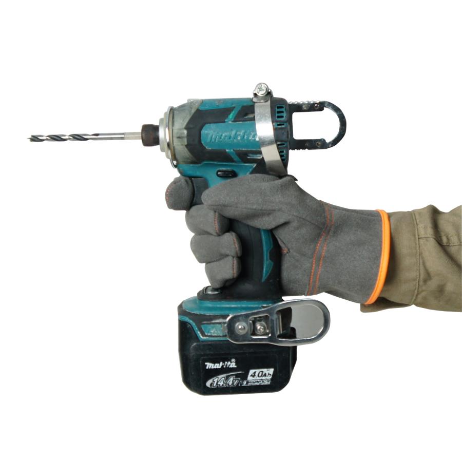 ACE 作業手袋 合成皮革カワテック 外縫い 5双入 AG6430 作業用 M L LL