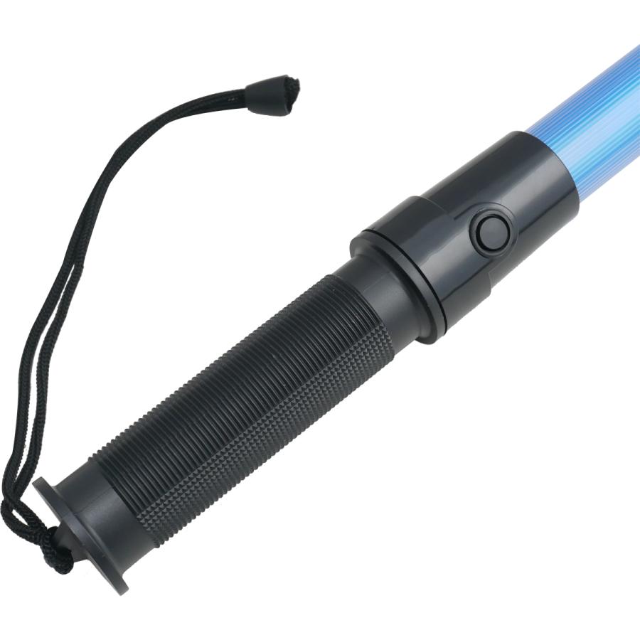 ACE LED誘導灯 青 10本セット 全長56cm LED 誘導棒 ブルー レギュラー