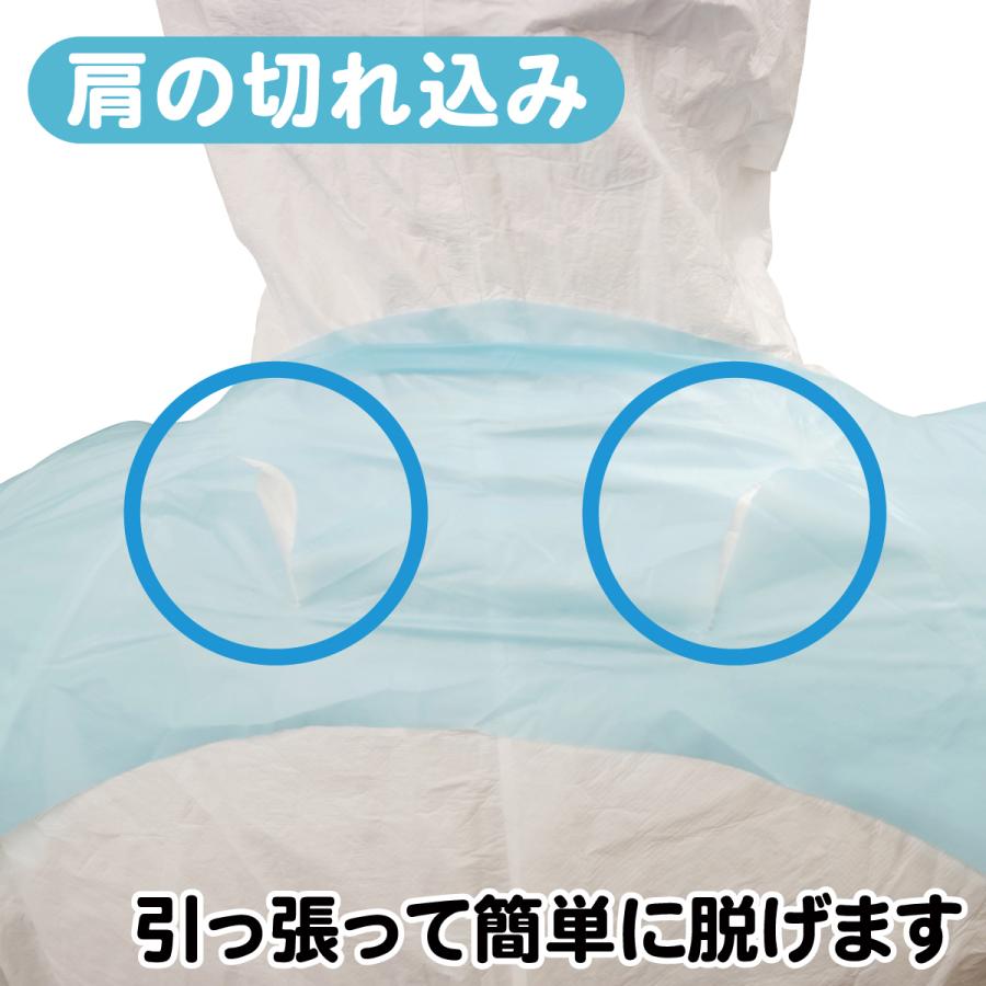 ACE アイソレーションガウン CPEガウン 200枚 セット フリーサイズ