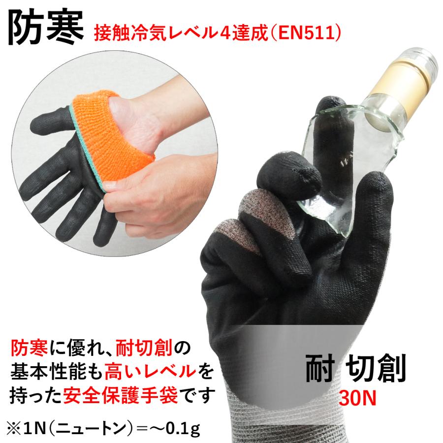 ACE(作業用品) 【耐切創】防寒 エウレカ eureka 耐切創手袋 ACE(作業用品) 【耐切創】防寒 エウレカ eureka 耐切創手袋