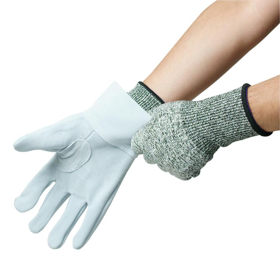 耐切創手袋 ハンボ 5双入 HANVO WE3207 ハイパーガード ノンコート