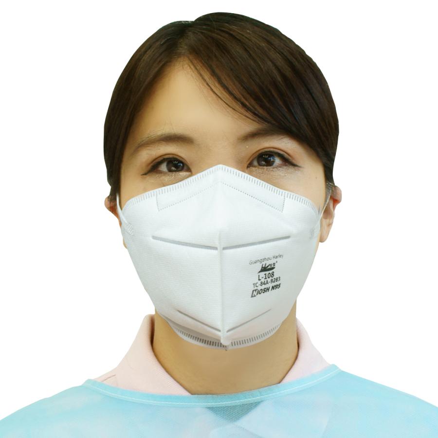 Ace（エース） N95 マスク 1箱 20枚入り 米国NIOSH認証 折りたたみ 個
