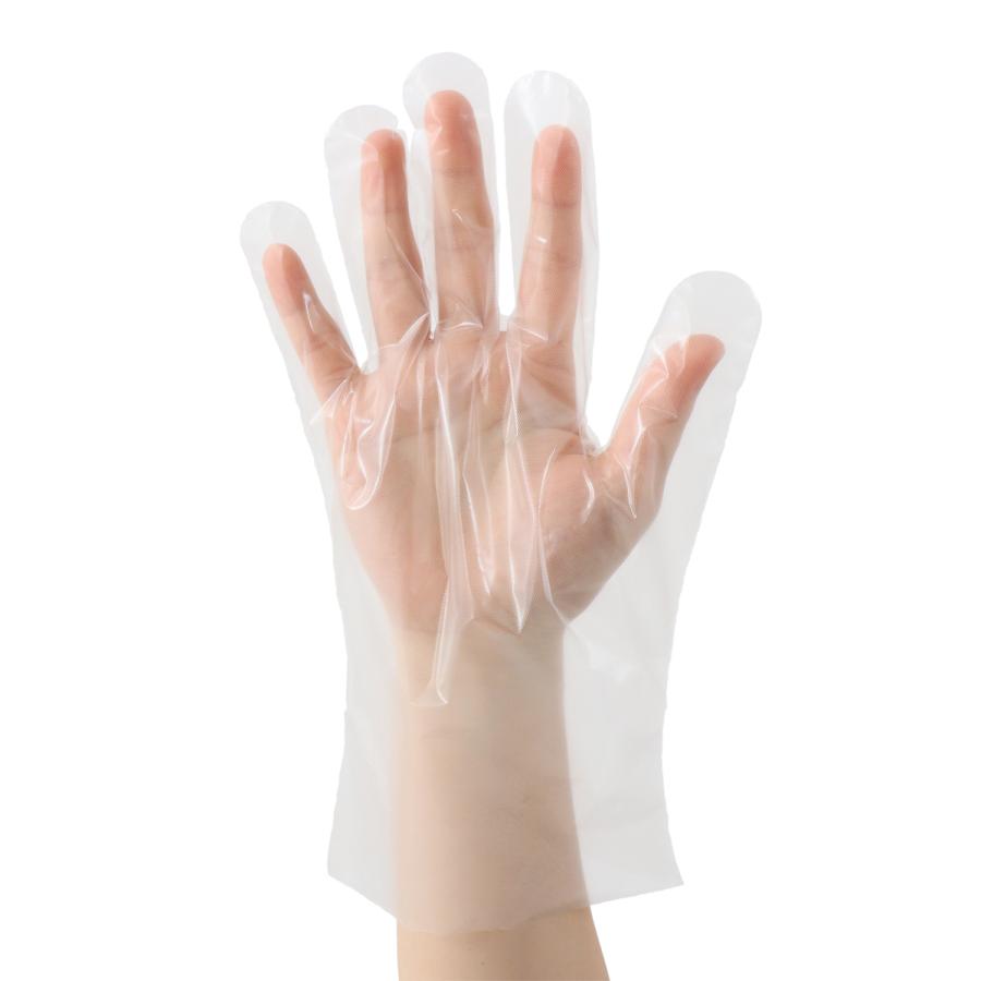 ACE ポリエチレン手袋 使い捨て 4000枚（100枚×40箱）SS〜L 左右兼用