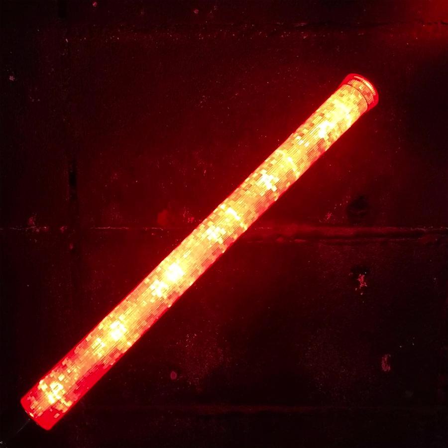 ACE 誘導灯 赤 50本セット 全長56cm 大量 まとめ買い LED 誘導棒 安全