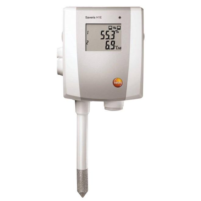 H1e 0572 ディスプレイ付 Saveris 6191 テスト ハカル Com Testo Y ハカル Com 店 H1e 6191 2chイーサネット温湿度プローブ