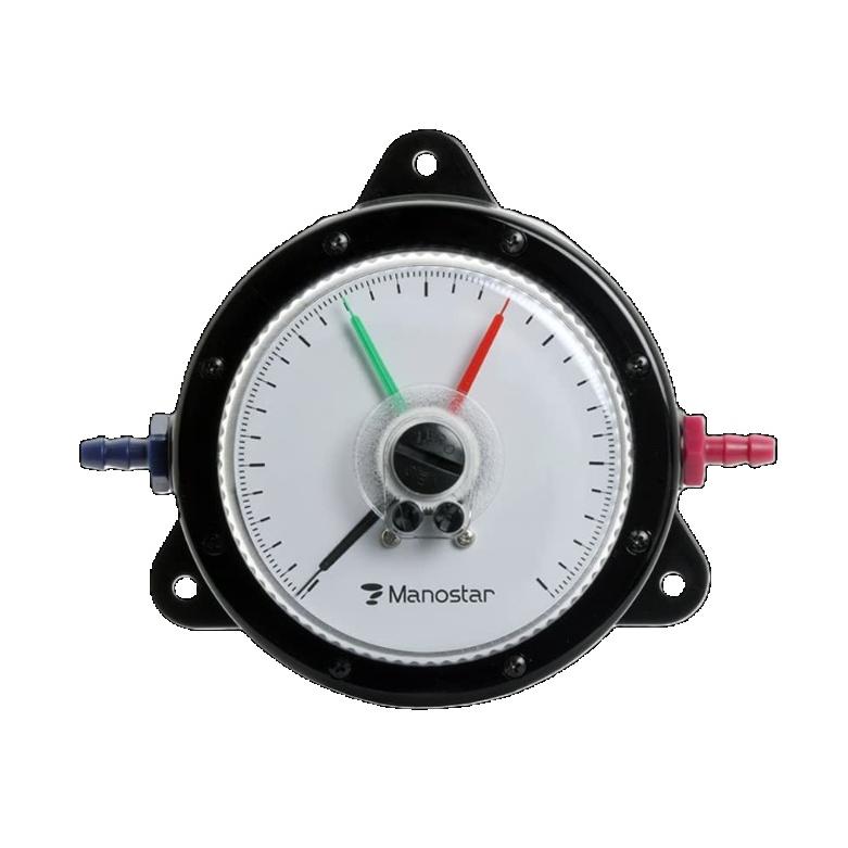 山本電機製作所 WO81 FT 50DV 微差圧計 マノスターゲージ 表面形 置針2