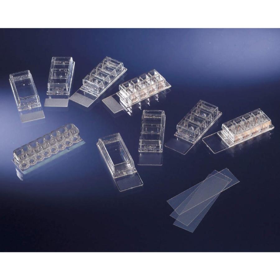 使わないので   出品いたします、表面に擦れ等ございます。 Thermo Fisher Scient ヌンク No.177445 16入 チェンバースライド