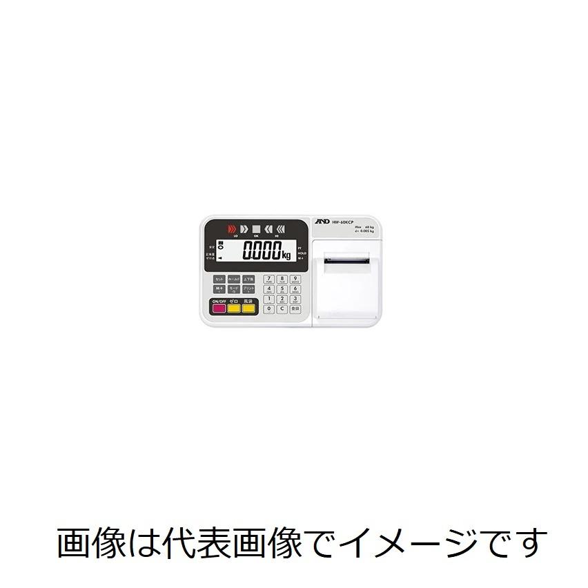 ＼ポイント5倍／ (直送) A&D HW-200KCP 防水防塵デジタル台はかり プリンタ内蔵 ひょう量=220kg 最小表示=0.02kgの画像