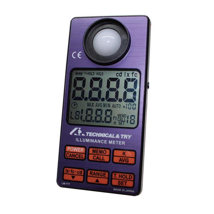TECHNICAL＆TRY LM-777 LED照度計 一般形AA級 照度計準拠 デジタル : ハカル.com・Yahoo!店 - 通販 ...