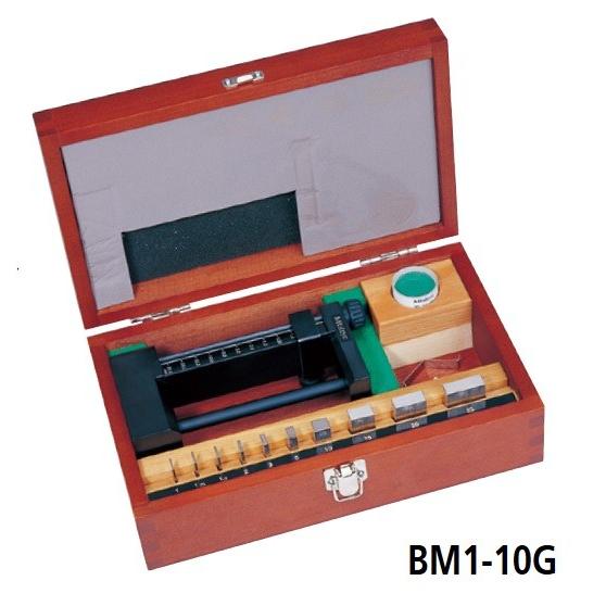 ミツトヨ 516-134 BM1-10G-2 マイクロメータ検査用 マイクチェックホルダGBセット 鋼製｜e-hakaru