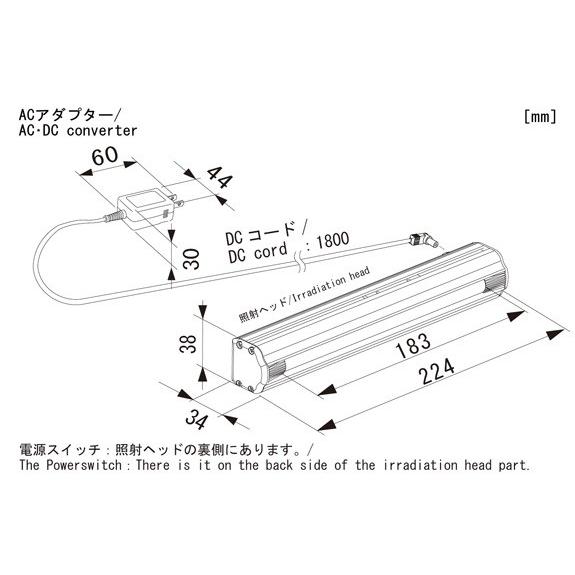 オーツカ光学（OOTSUKA） バーライトII LED表面キズ検査照明 本体のみ