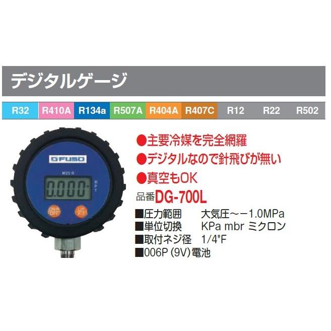 FUSO DG-700L デジタルゲ―ジ A-GASジャパン