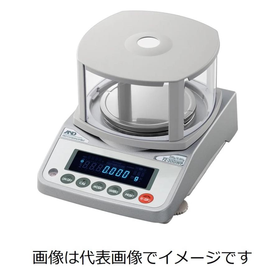 (直送) A&D FZ-200iWP 校正用分銅内蔵型防塵防滴型電子天びん ひょう量=220g 最小表示=0.001g