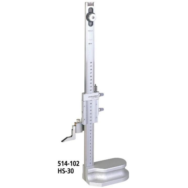 ミツトヨ HS-30 ハイトゲージ 514-102 ミツトヨ（Mitutoyo） 514-102 HS-30 アナログハイトゲージ : ハカル