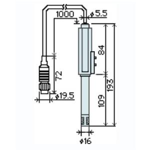 東亜DKK I-2021 よう化物イオン複合電極 HM-42X、MM-43X用