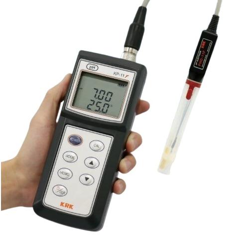 笠原理化工業 KP-11F pH計 水温 mV 測定 電極 PHD-11F付 KP-10F後継品 