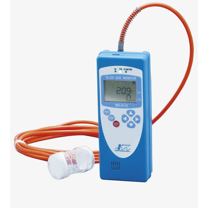 光明理化学工業 MD-611E ポータブル酸素・一酸化炭素測定器 酸素欠乏測定用酸素計
